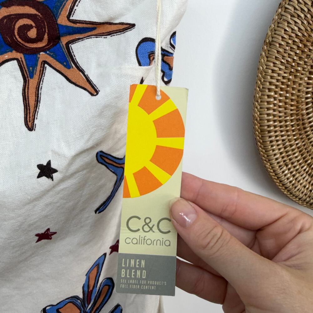 NEW C&C California One Shoulder Midi Dress Large - Picture 4 of 6